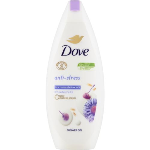 Dove sprchov gel Anti-Stress Hemnek+Ovesn mlko 250ml